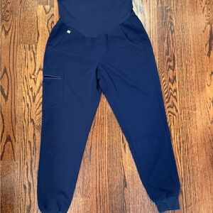 Figs Zamora Maternity Navy blue Women's Jogger Scrub Pants, size small